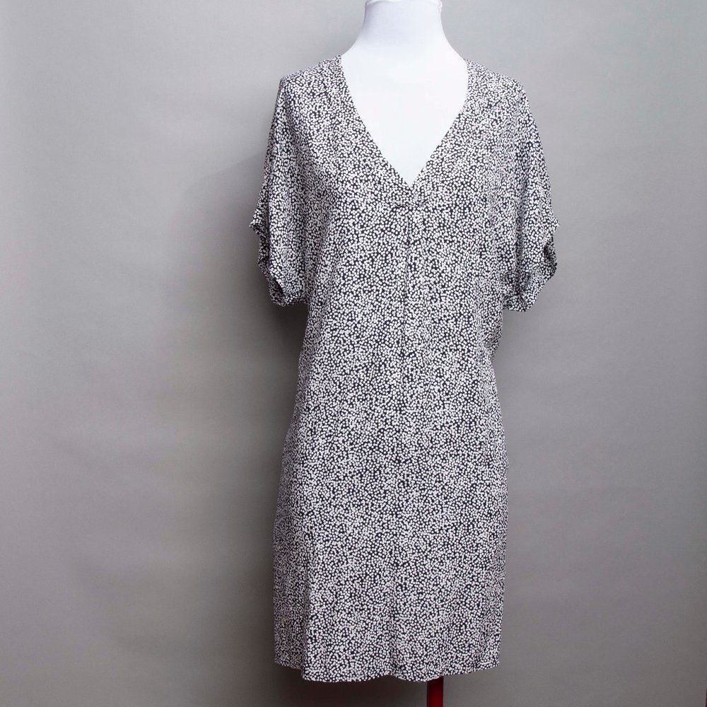 Tunic Dress Navy White dot Gap Size XL